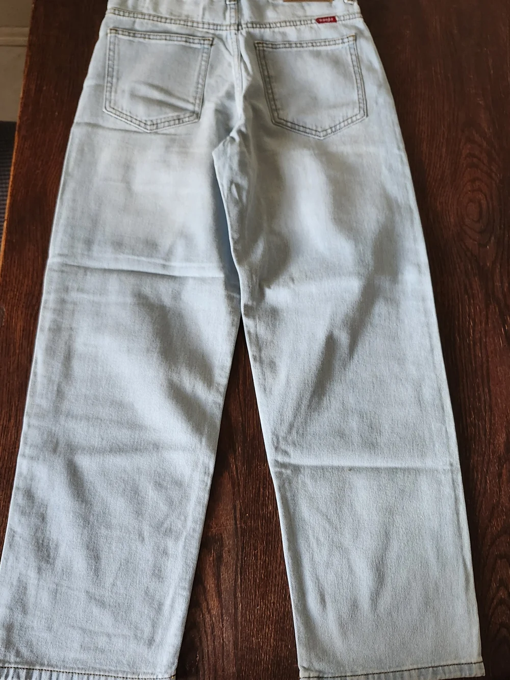 Wrangler Kids Light Wash Straight Leg Jeans